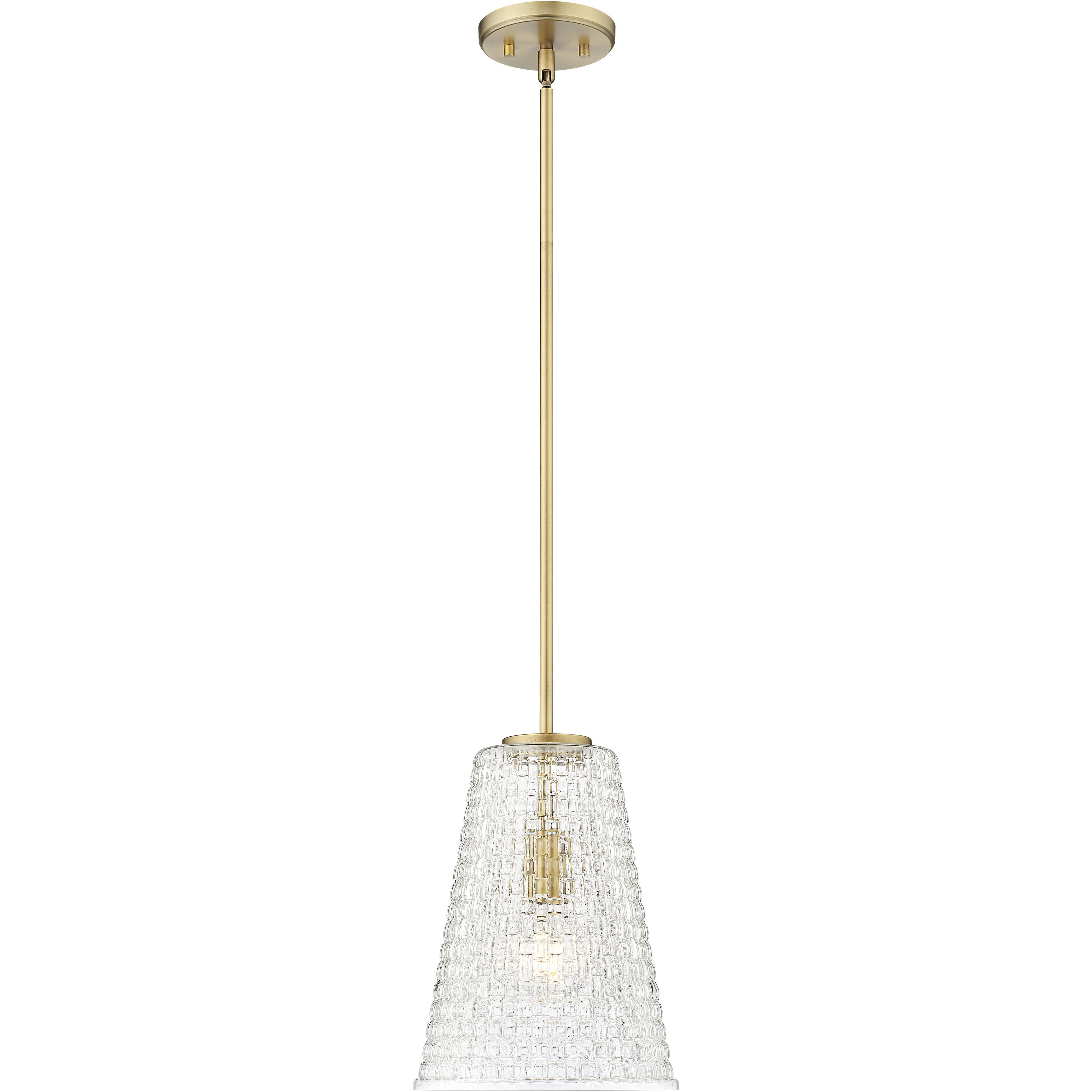 Saben 1 Light 9.25 inch Vintage Brass Pendant Ceiling Light
